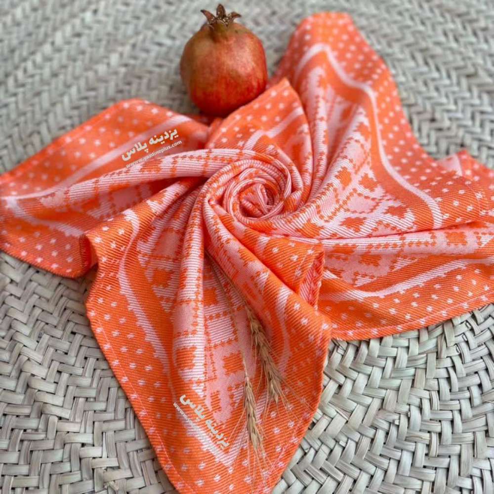 دستمال ژاکارد طرح لوزی دستمال ژاکارد طرح لوزی