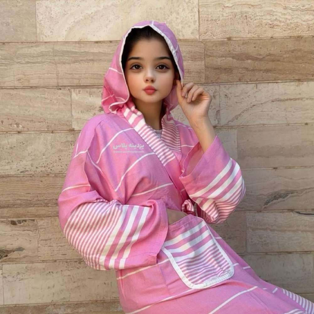 تن پوش صورتی-سفید