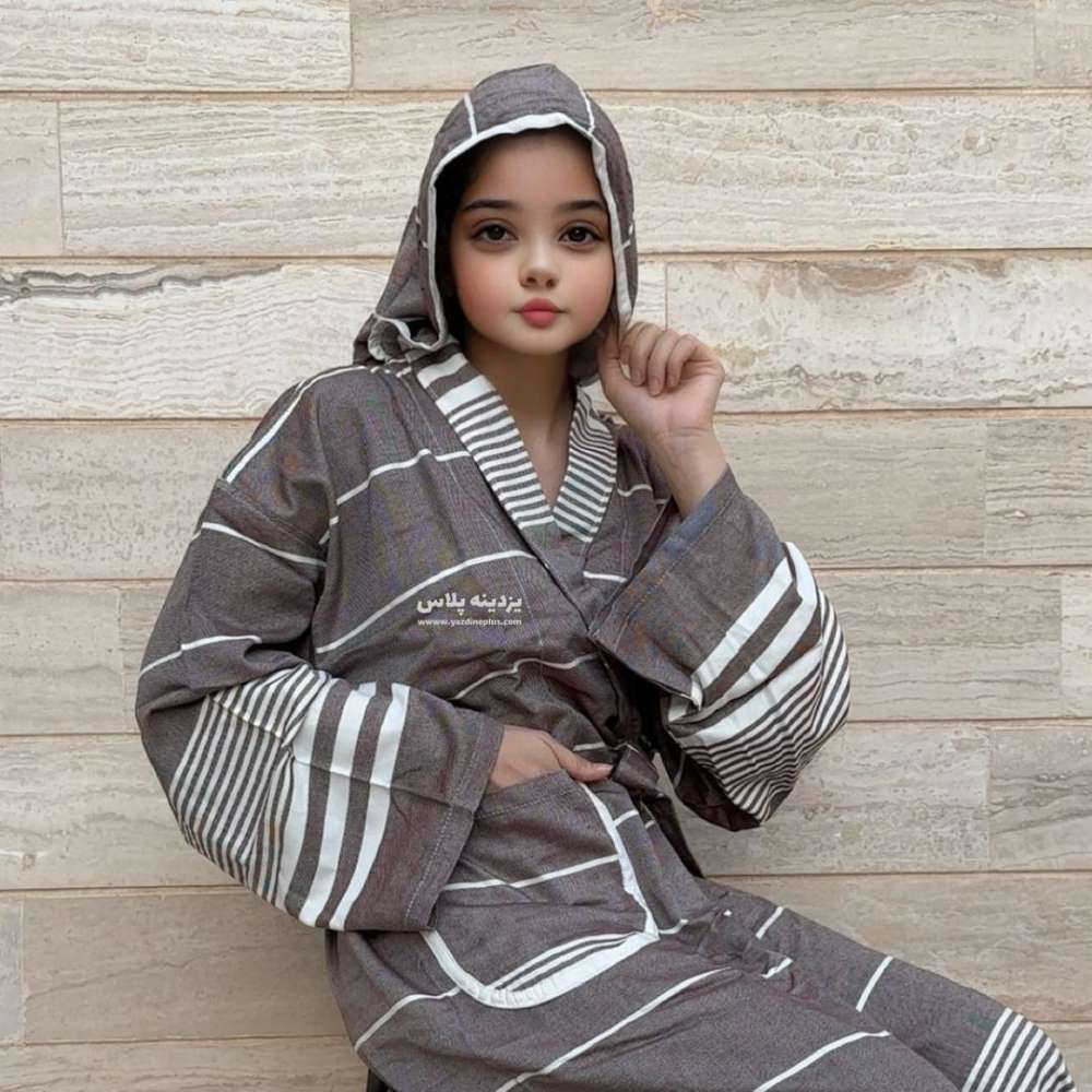 تن پوش قهوه ای سفید